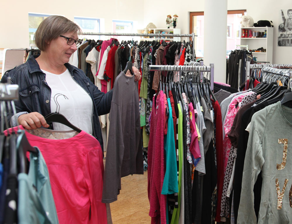 Der Second-Hand-Laden des BRK-Kreisverbandes Haßberge öffnet wieder (Foto: Michael Will / BRK)