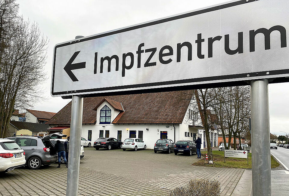 Das Impfzentrum Haßberge befindet sich im Rotkreuzhaus in Hofheim (Eichelsdofer Straße 11). (Foto: Michael Will)